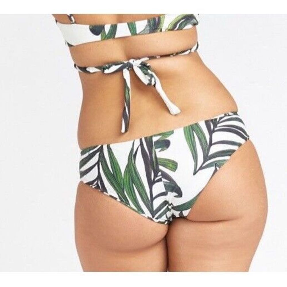 Show Me Your Mumu Hipster Bikini Bottom NWOT Peruvian Palm Tropical Womens M